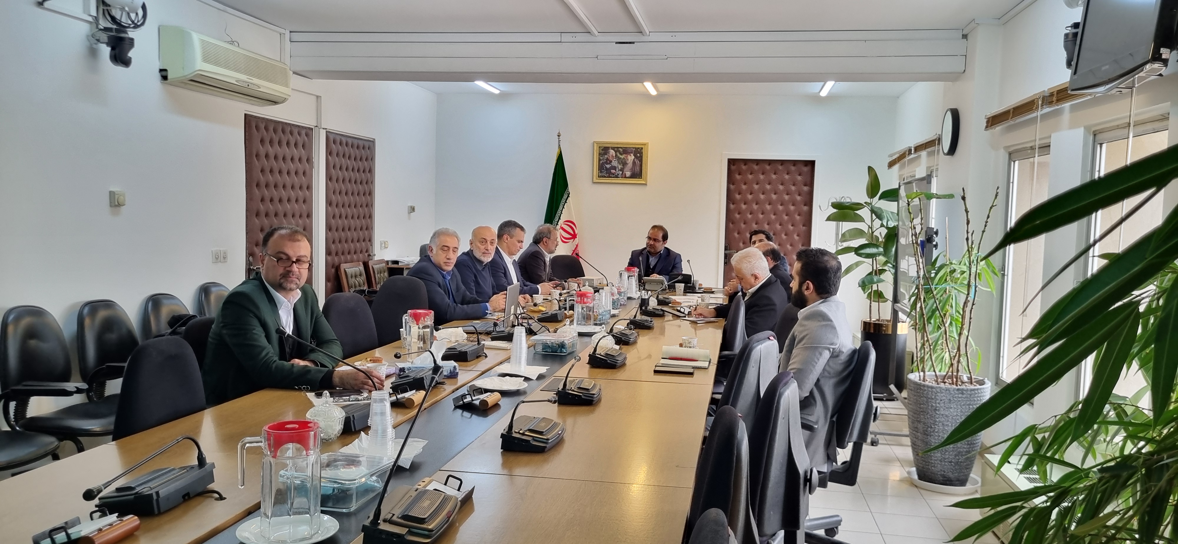 جلسه کارگروه صادرات انجمن ملی صنایع پیشرفته دانش بنیان صنعت و معدن
